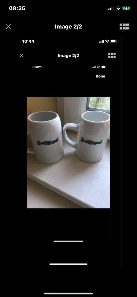 San Miguel Ceramic Tankards (2) - Image 2