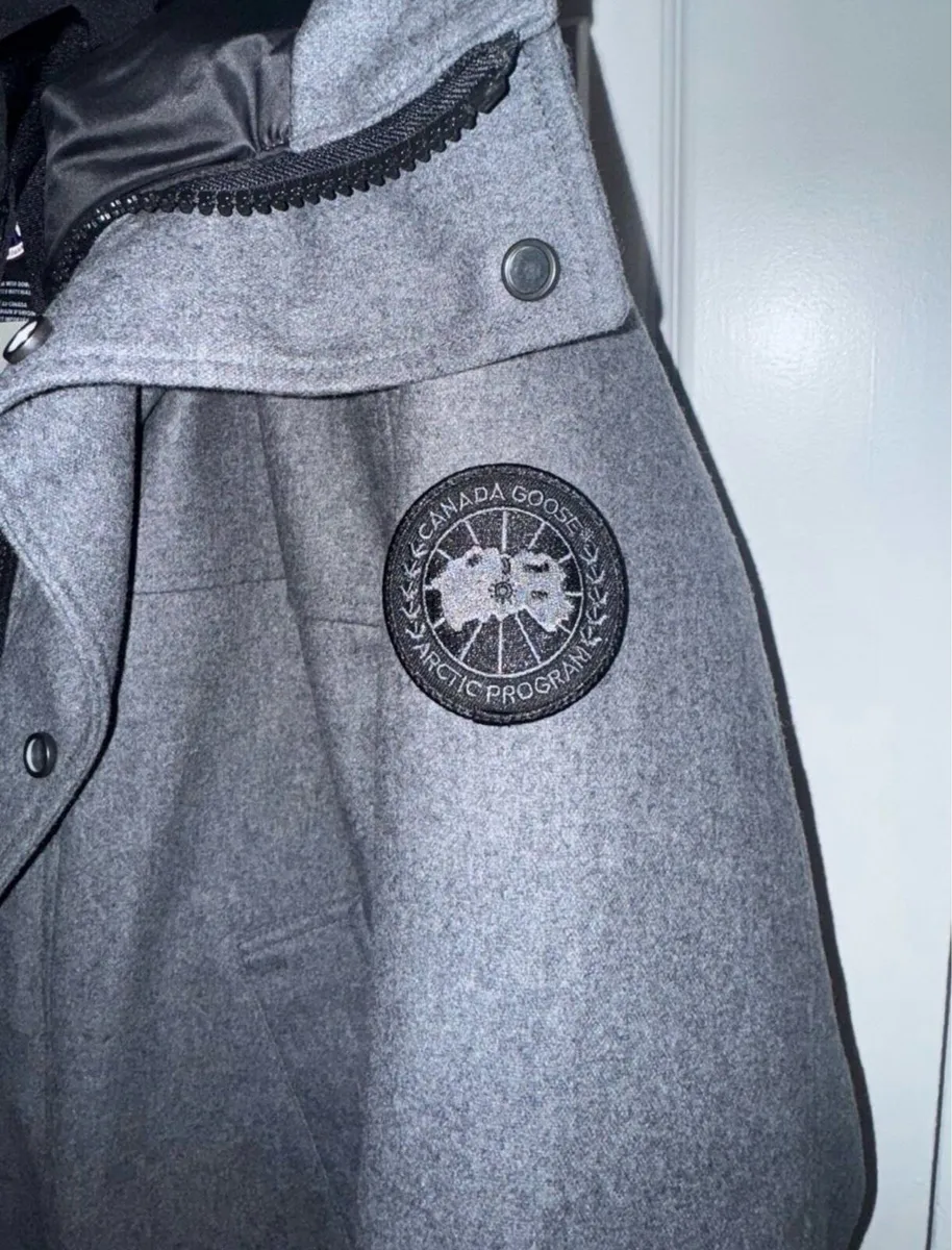 Canada Goose Langford Parka Wool New with Tags - Image 3