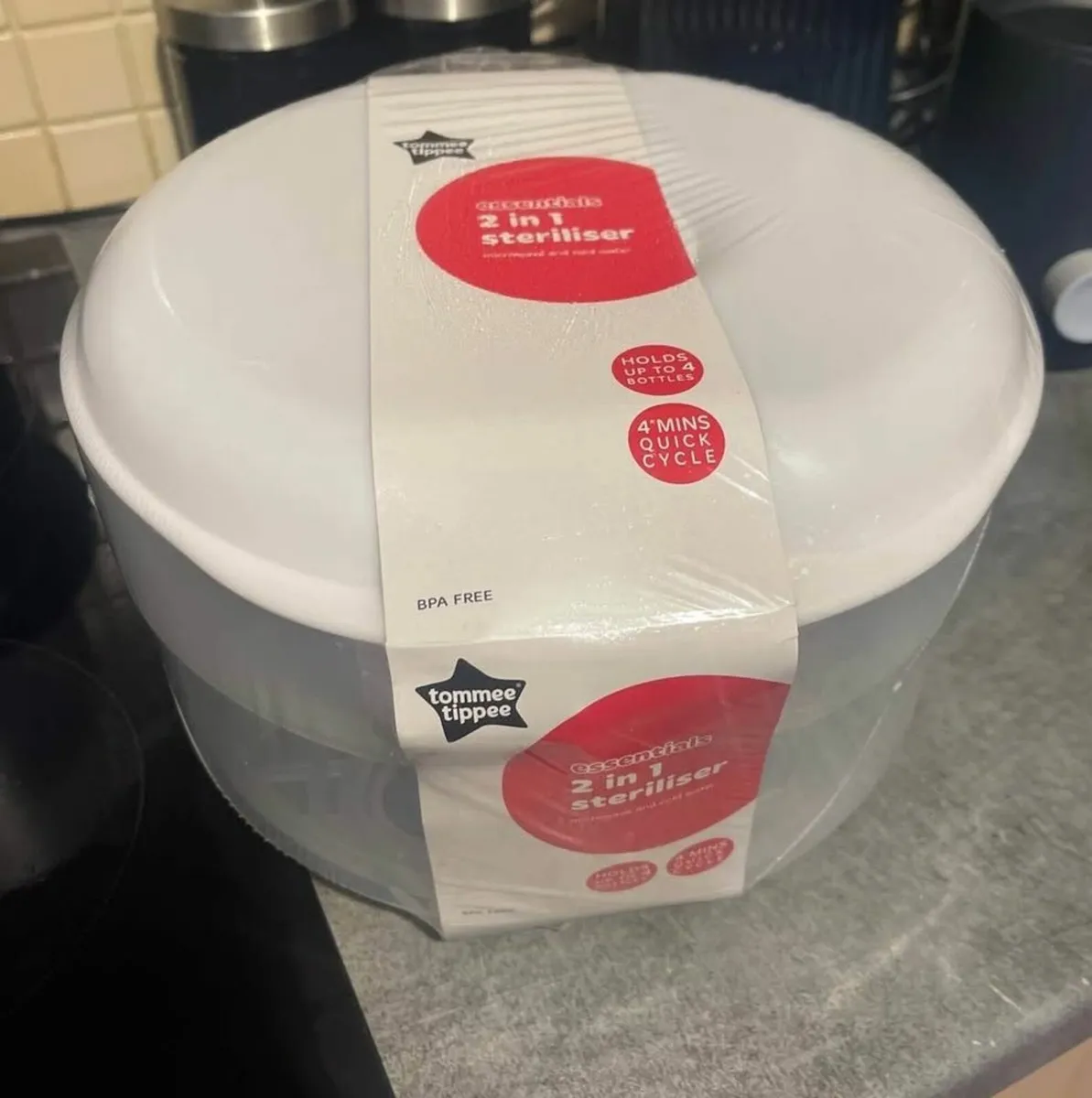 Brand new baby highchair and steriliser - Image 1