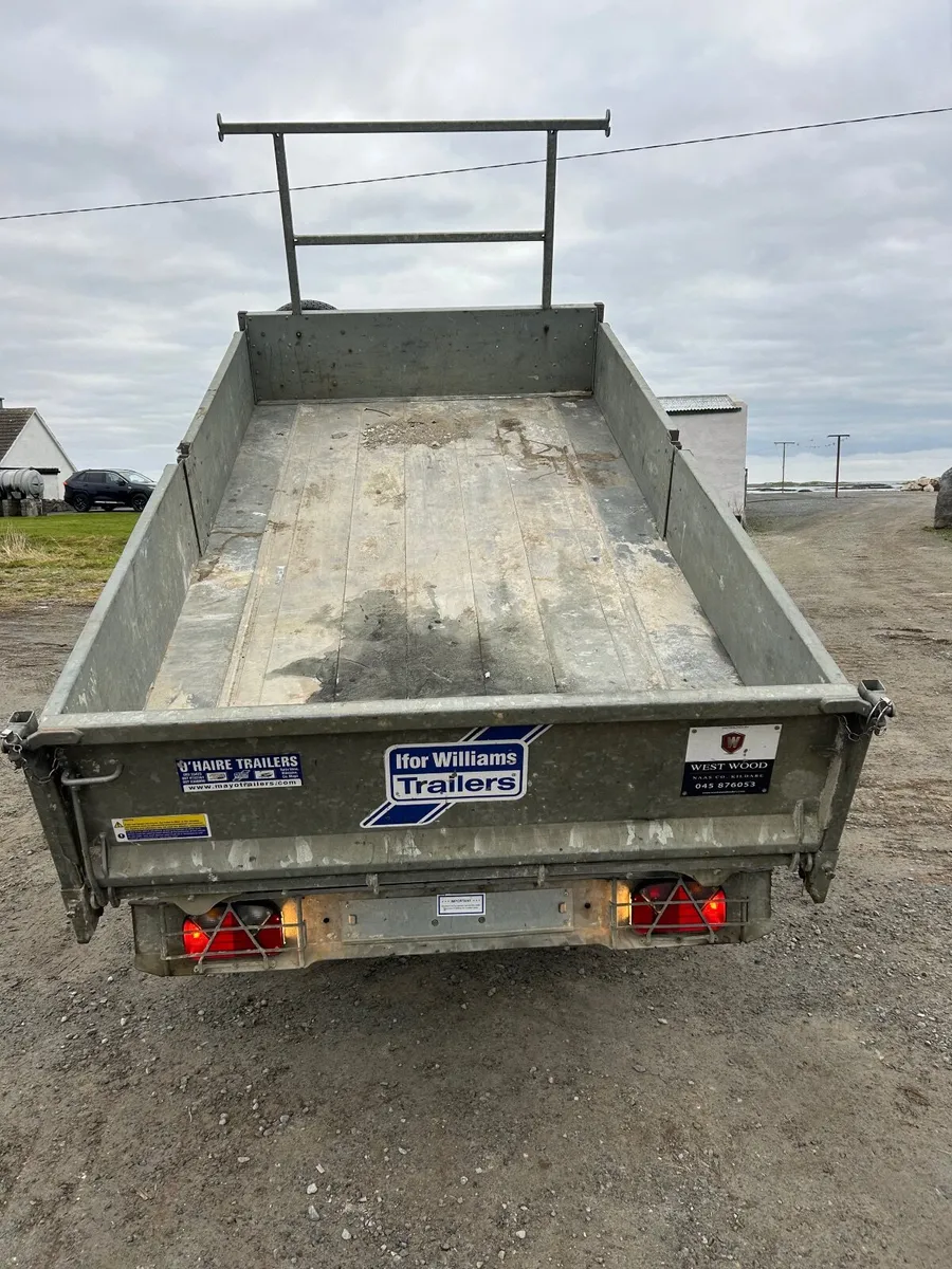 Ifor Williams tipper trailer - Image 2