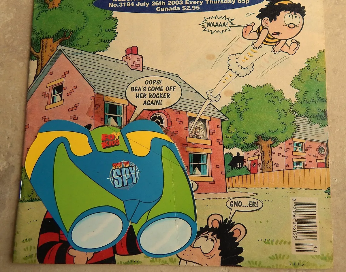 3 Beano Comics (from 2000s) & Vintage Annual - Image 3
