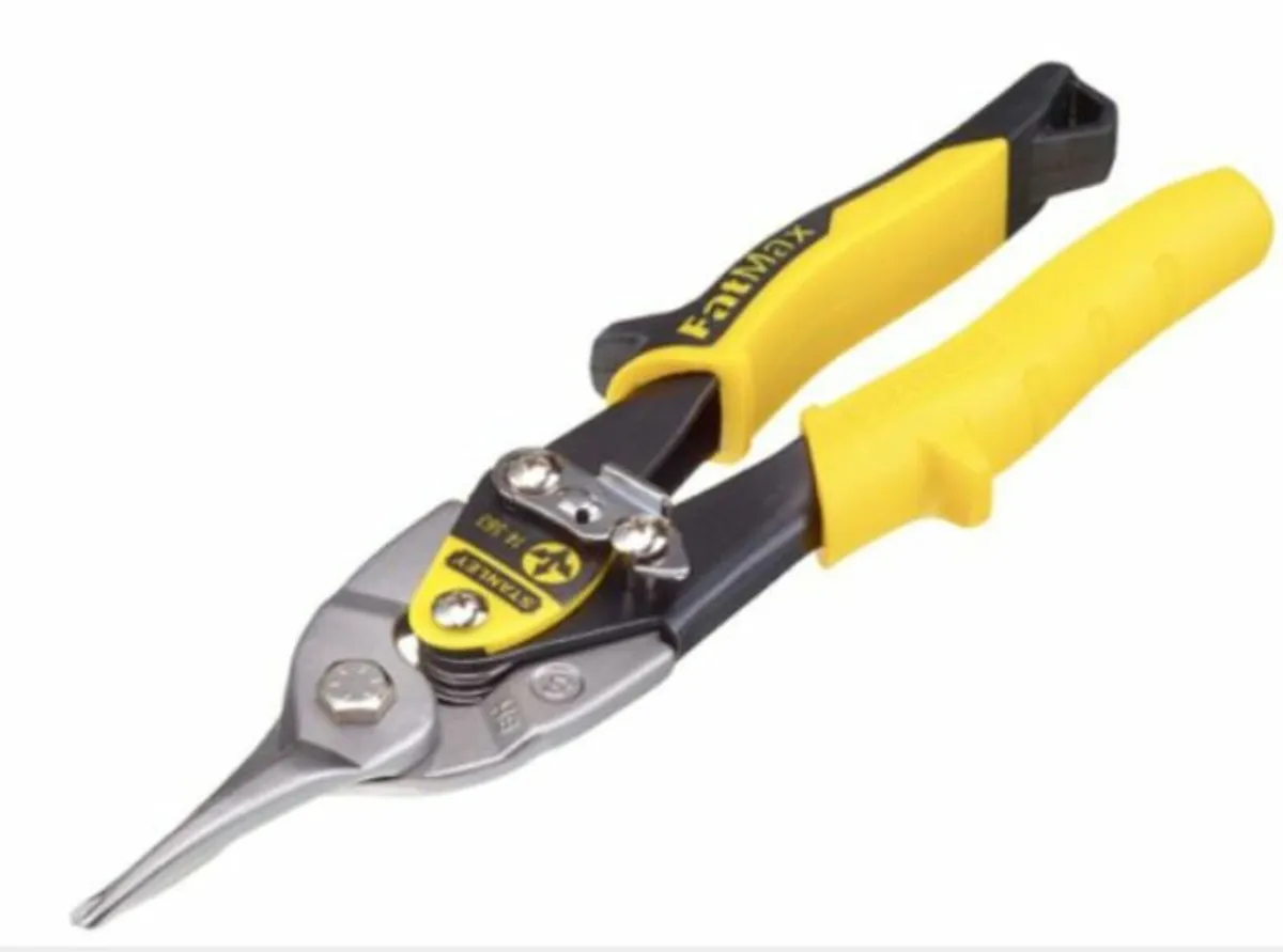 Stanley STA214563 Aviation Snip Straight Cut 250mm