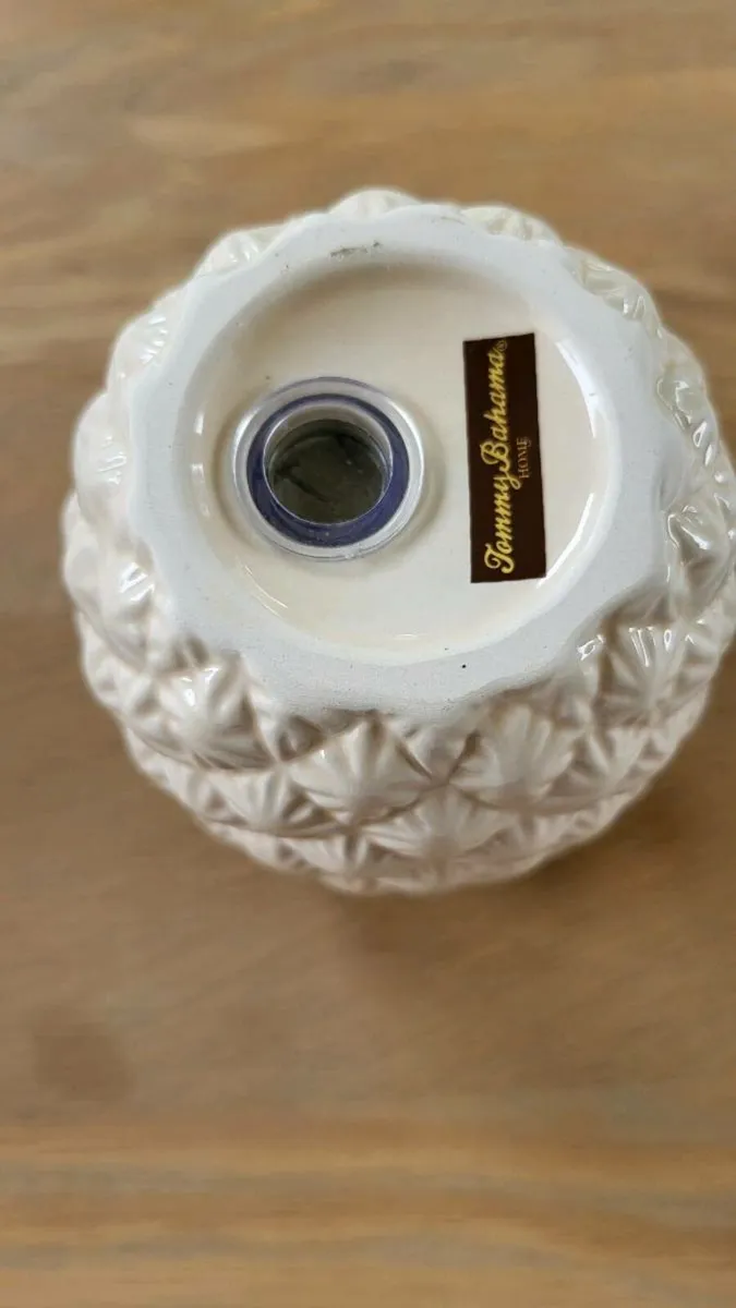 Tommy Bahama tissue box & toothbrush holder - Image 3