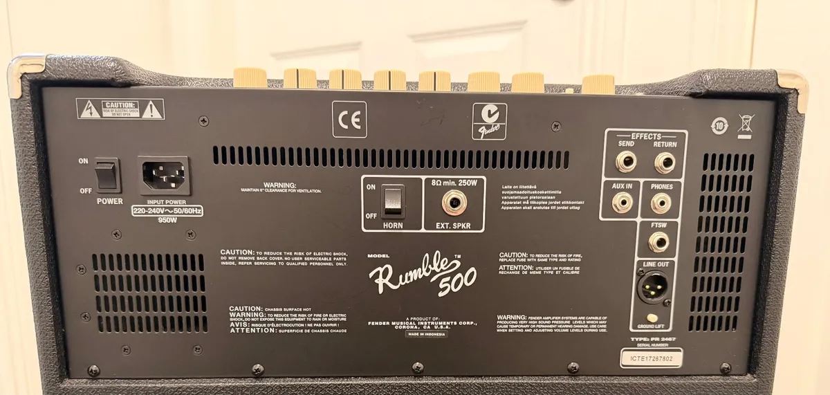 Fender Rumble 500 Bass Combo - Image 2