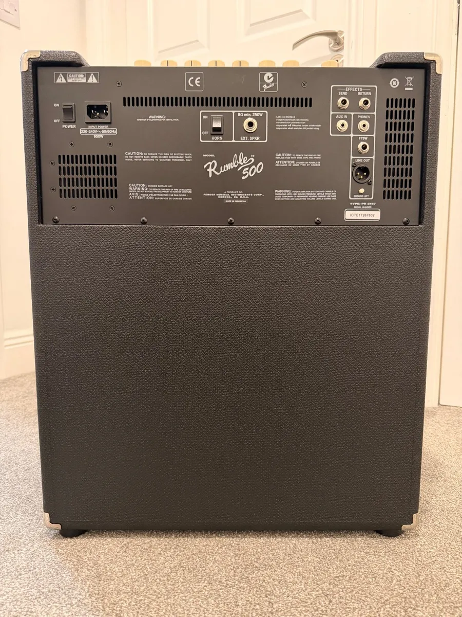 Fender Rumble 500 Bass Combo - Image 4