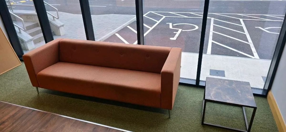 Overcome 2 seater fabric sofa - Image 1