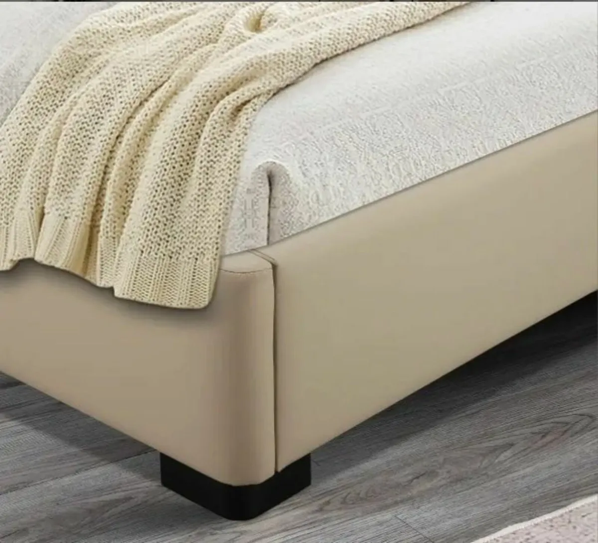 Tyrone Gas Lift Bed Leather free delivery in Doneg - Image 4