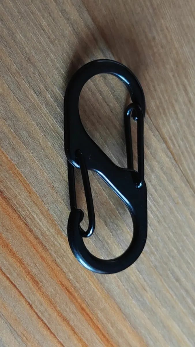 S Type Carabiner Clips Camping Equipment Aluminium - Image 4