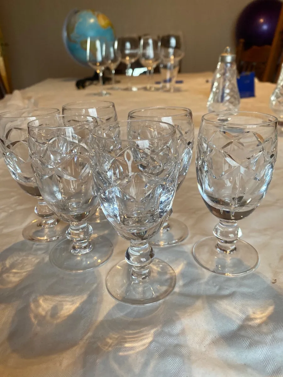 Sherry glasses - Image 1