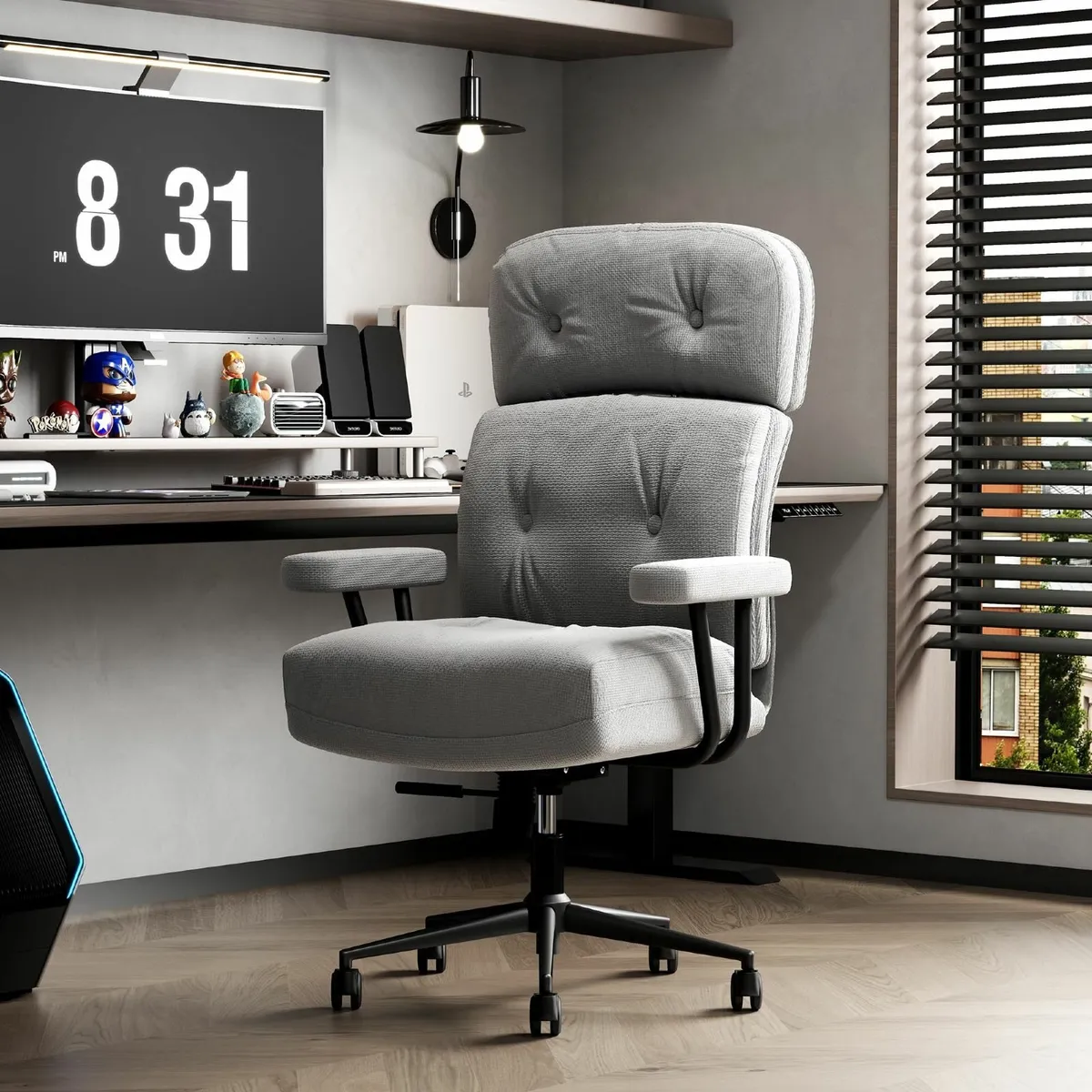 Ergonomic Home Office Chair with Adjustable - Image 1