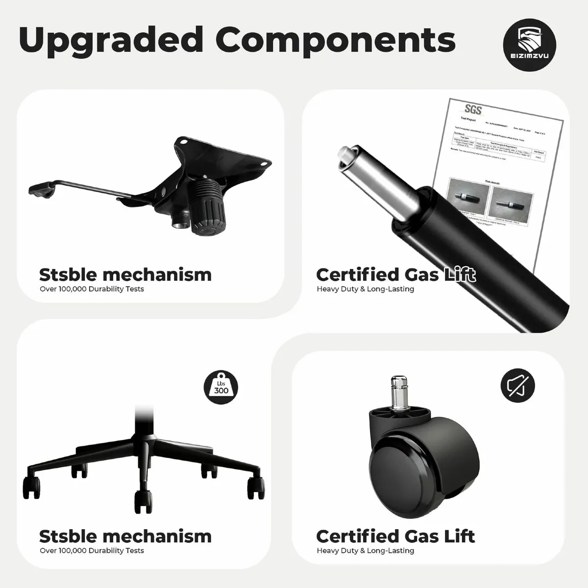 Ergonomic Home Office Chair with Adjustable - Image 4