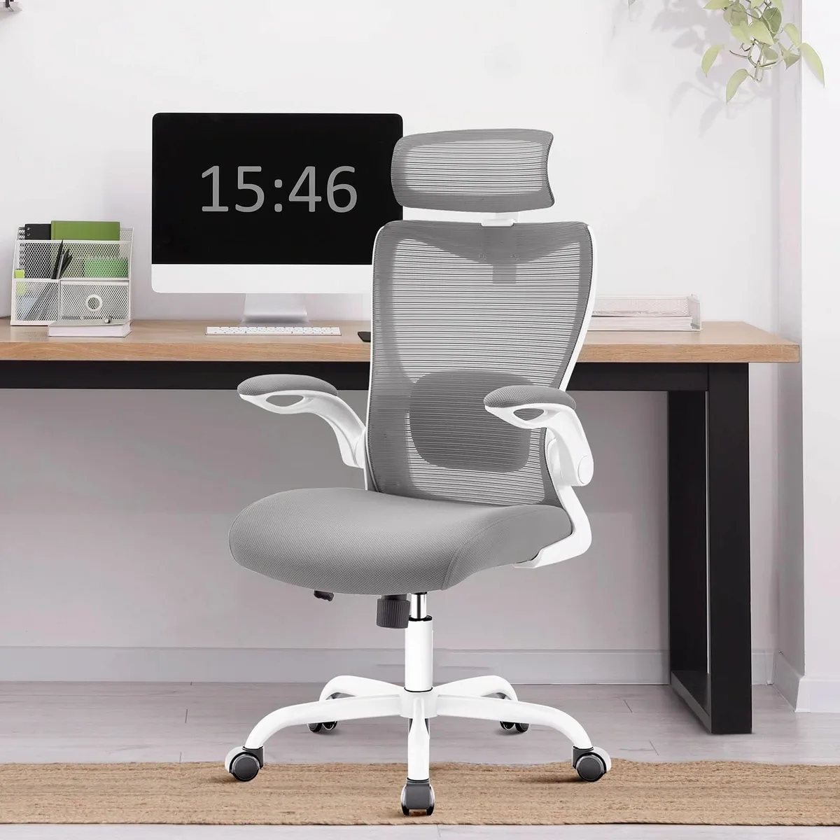 Comfy Ergonomic Office Chair 330LBS Mesh Desk - Image 2