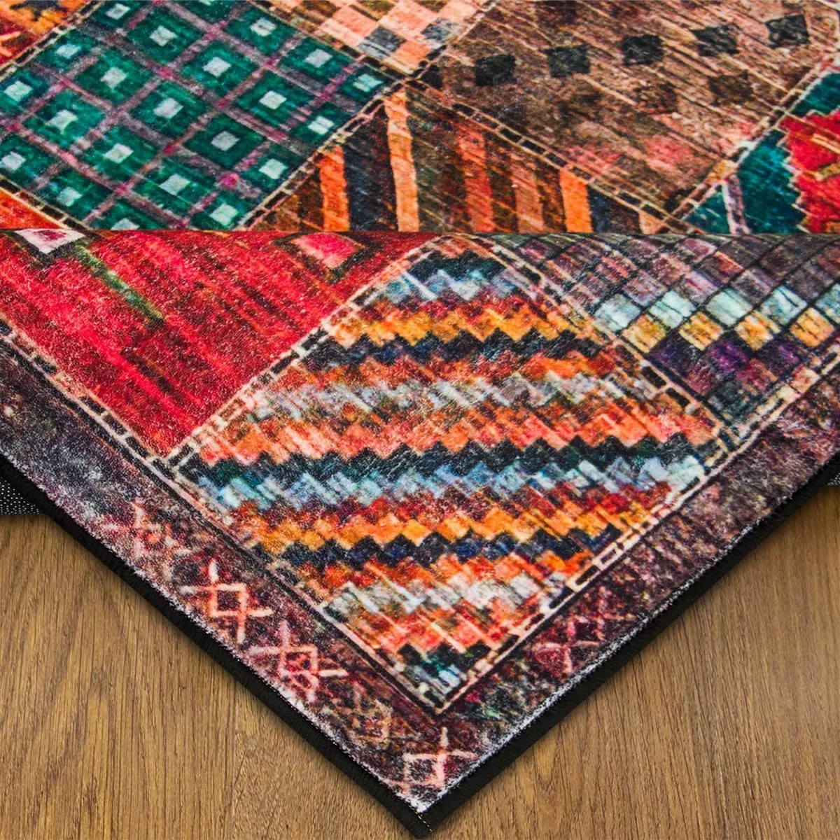 Large Rugs Living Room Multicoloured 160 x 200 cm - Image 4