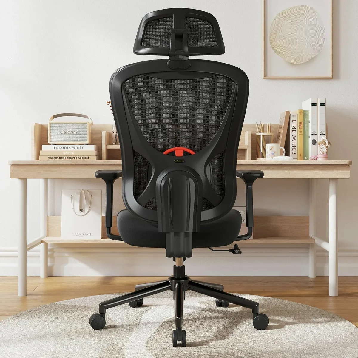 Ergonomic Office Chair with Adjustable Armrests - Image 2