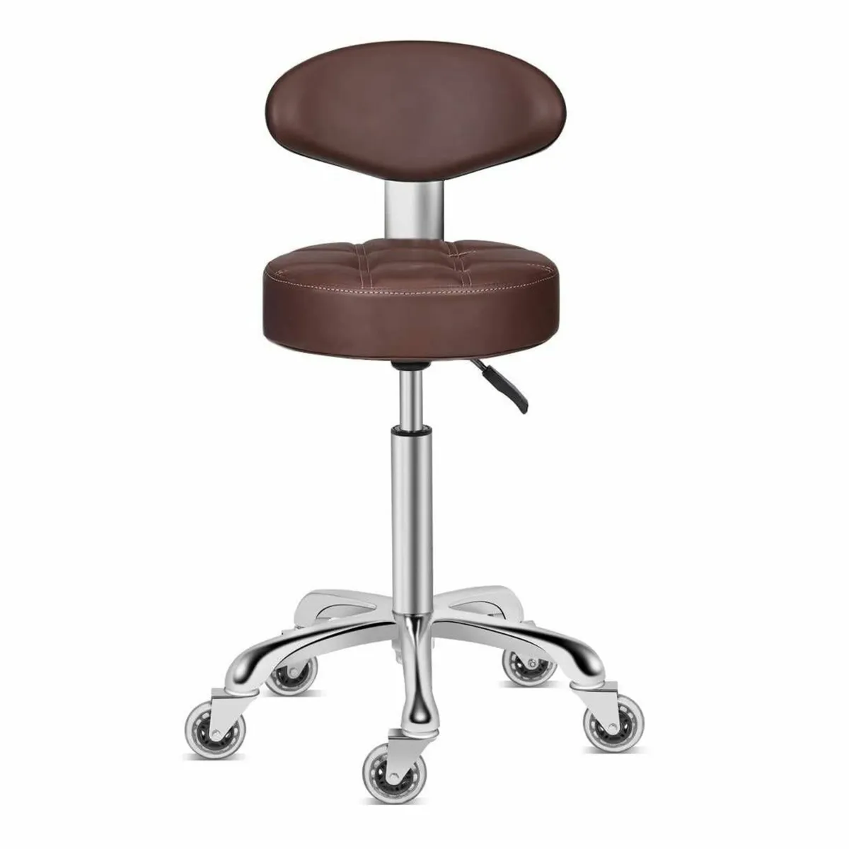Rolling Stool Chair with Smooth-rolling Dual-wheel - Image 1