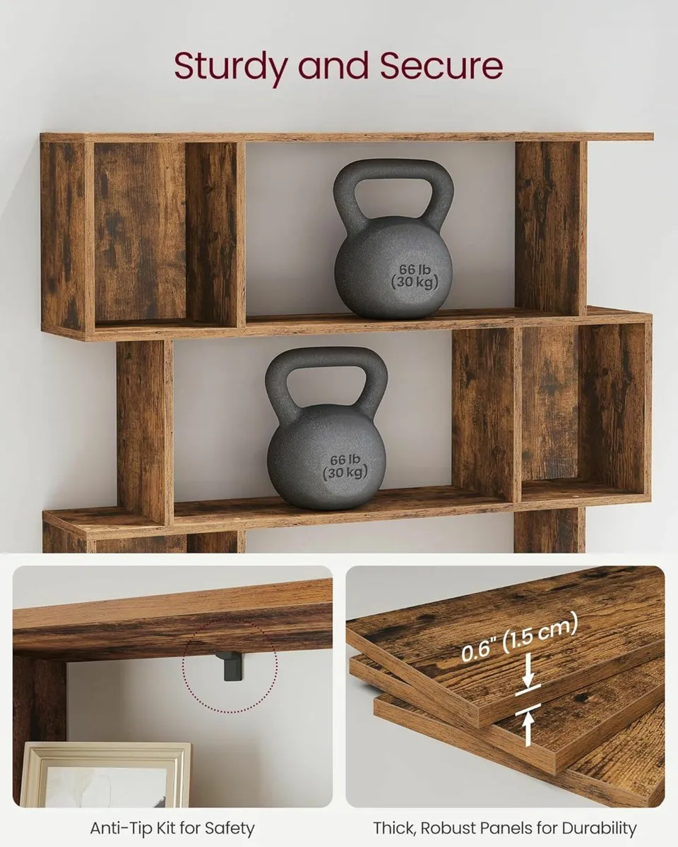 New 5 tier bookcase display - FREE POST - Image 4