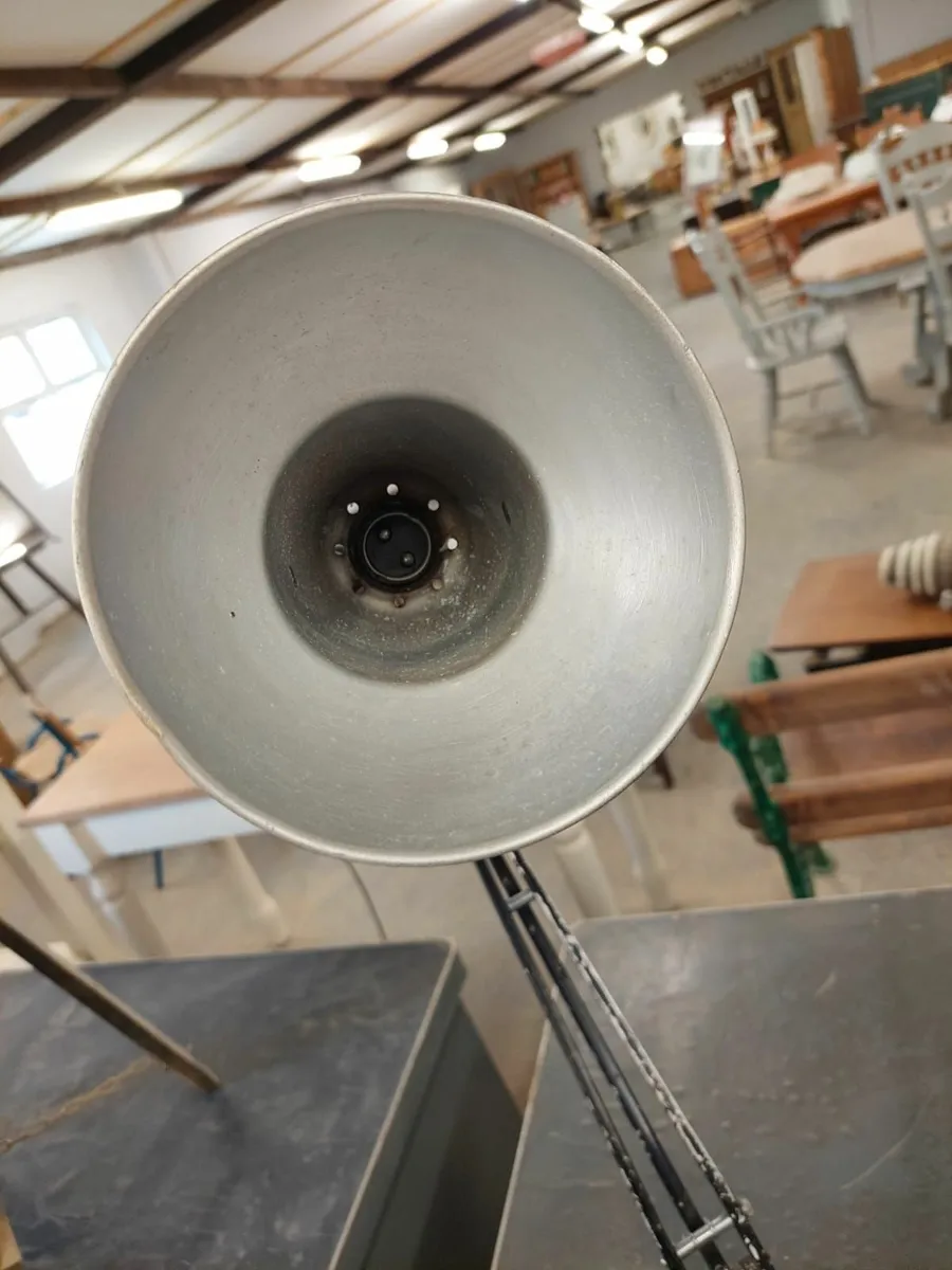 Vintage 1950s engineering work anglepoise lamp - Image 3