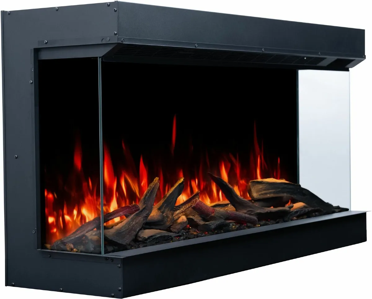 60" 3 sides electric fireplace. FREE DELIVERY - Image 3