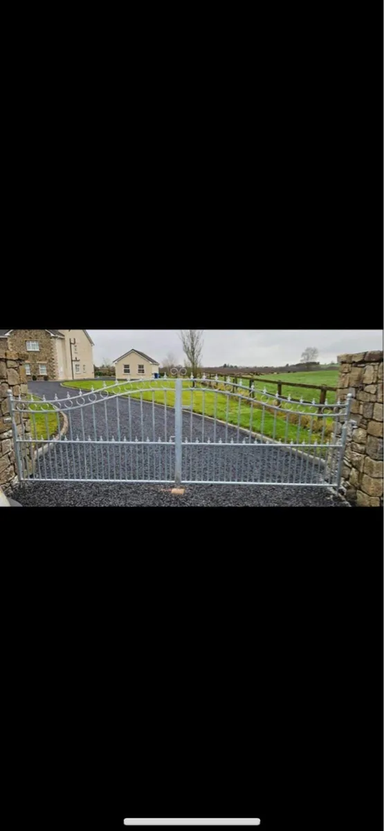 Galvanised gates on sale - Image 1
