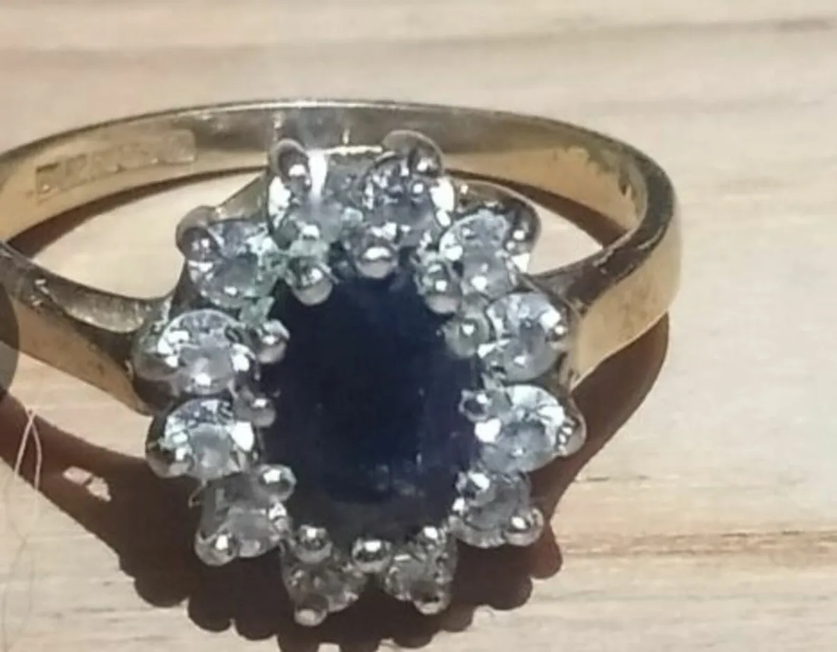 Stunning sapphire ring - Image 2
