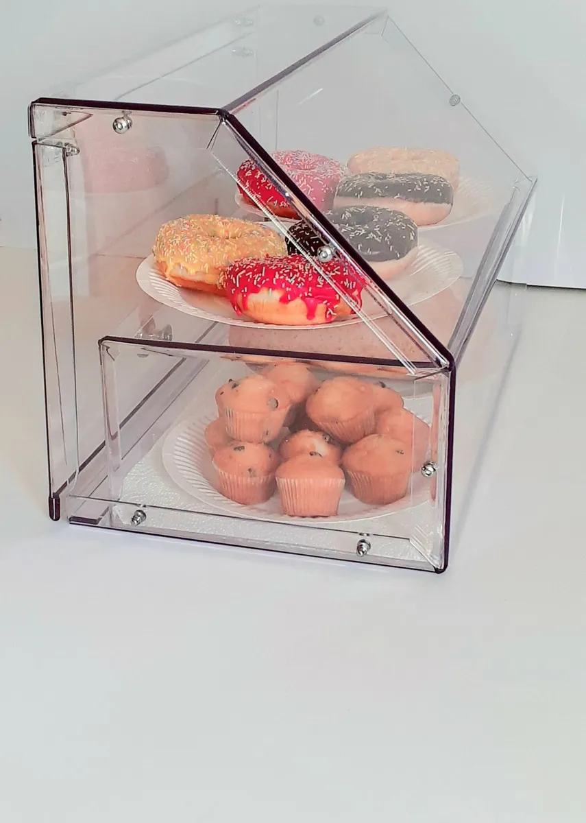 New Clear Display Cabinet, Fully Assembled - Image 3