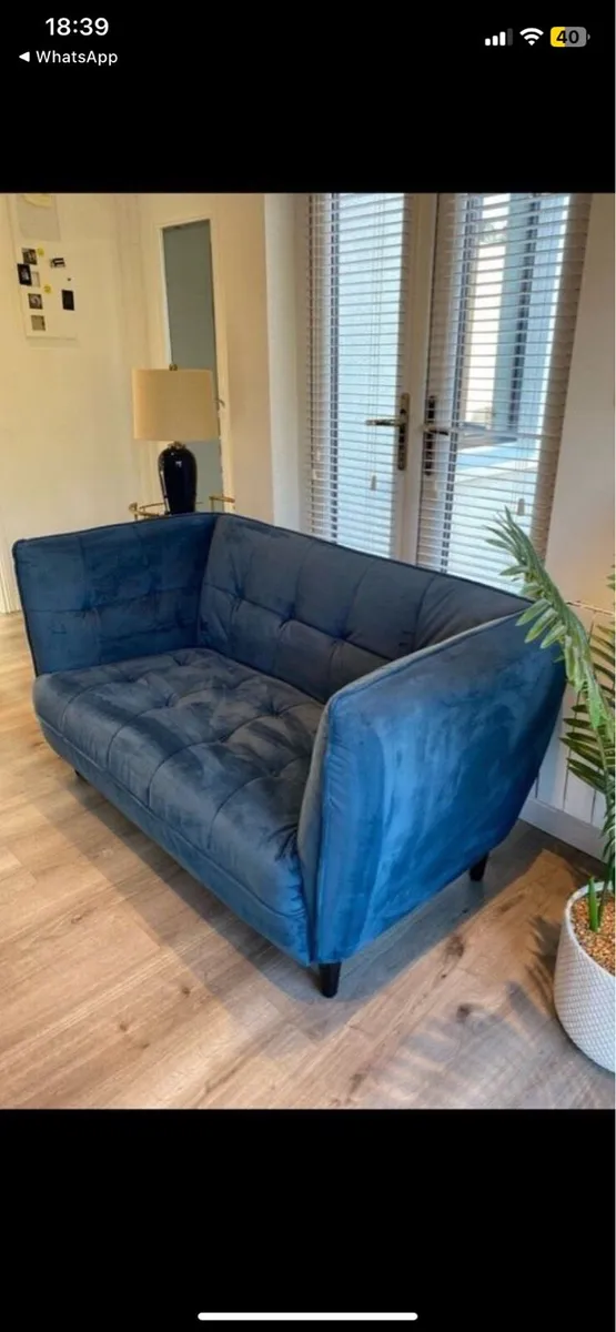 Stylish two seater sofa - Image 1