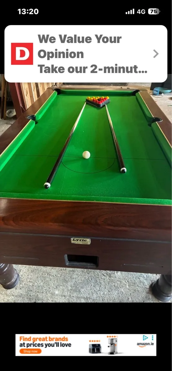 Pool table - Image 1