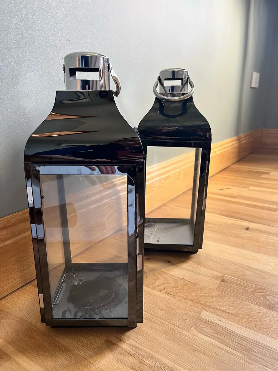 Lantern x 2 for candles - Image 1
