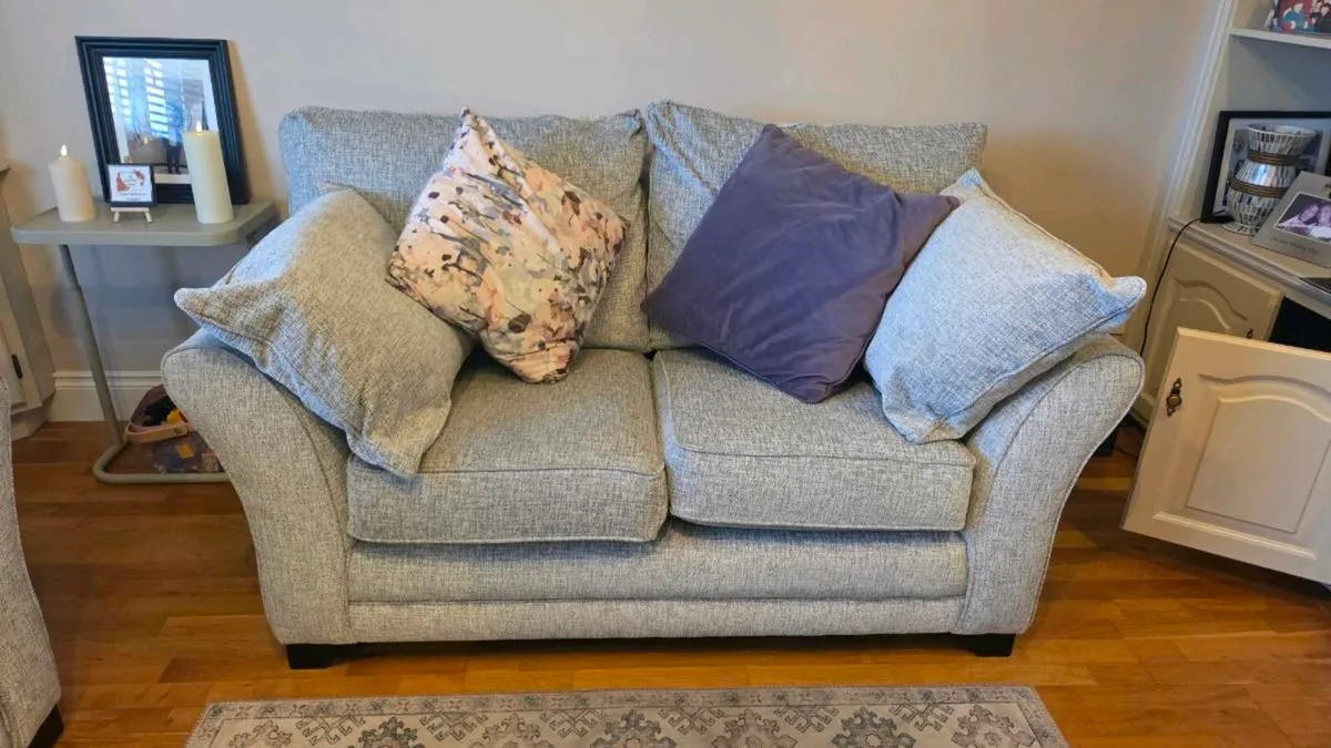 3 and 2 Seater Sofa and Table - Image 1