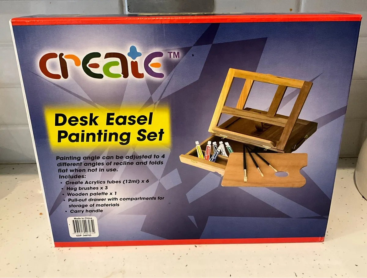 Desk Easel Painting Set -CREATIC - Image 1