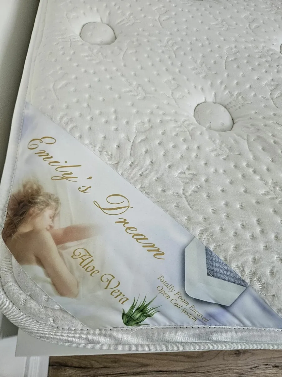 Double Bed, Mattress and Headboard - Image 2