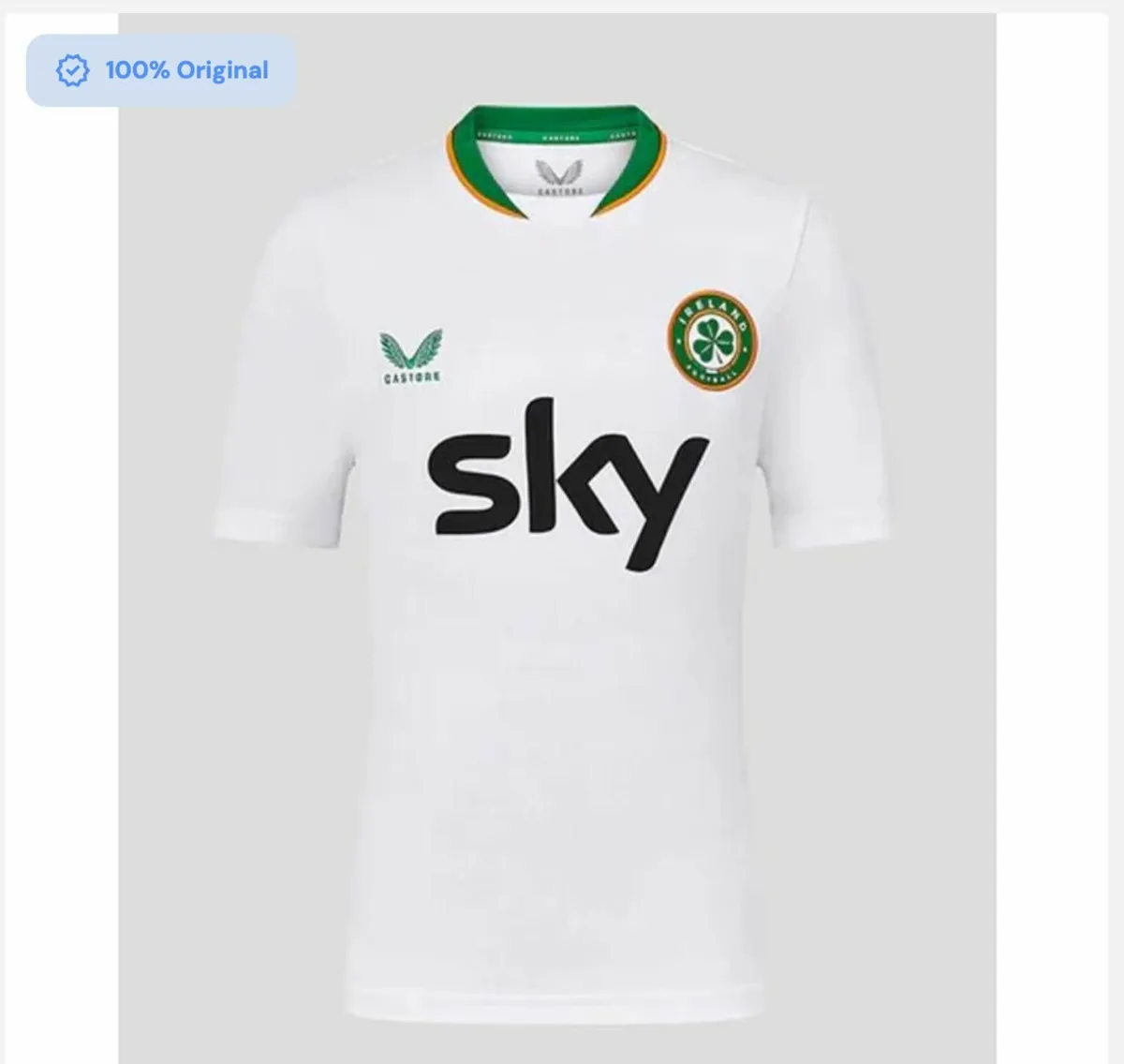AUTHENTIC - FAI IRELAND Away Kids Jersey 24/25 - Image 2