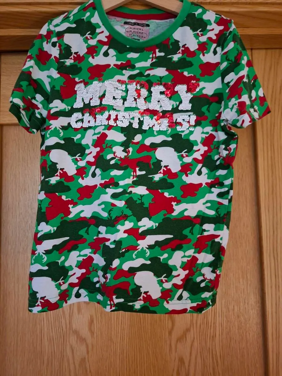 Boys Christmas T-shirt - Image 1