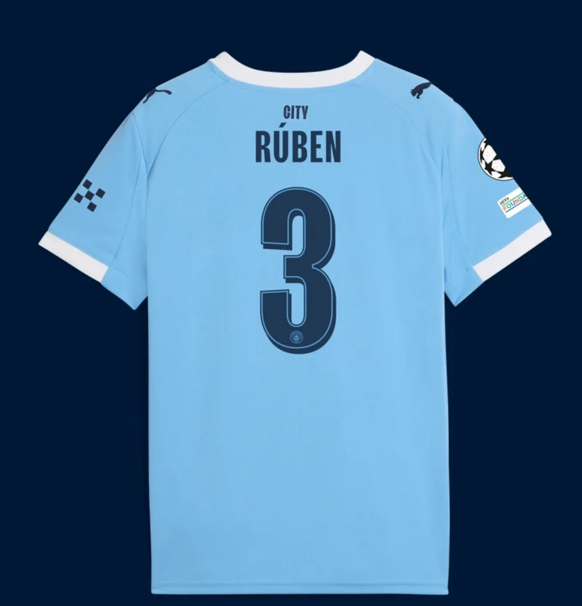 AUTHENTIC Man City Kit Age 11-12 - Image 2