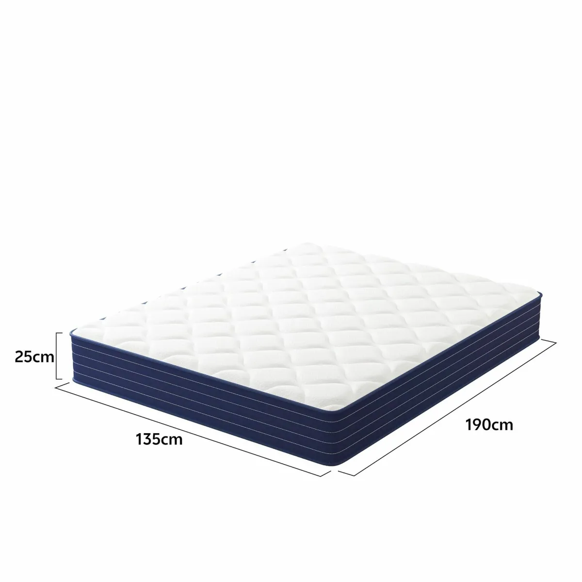 Double Mattresses 10 Inch Gel Memory Foam 7 Zone - Image 2