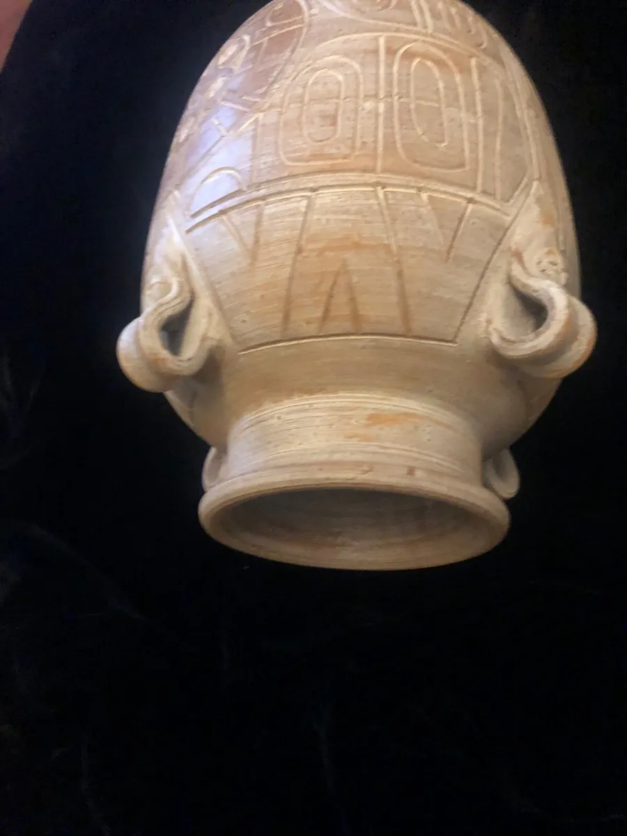 Decorative Four Handled Ceramic Pot - Image 4