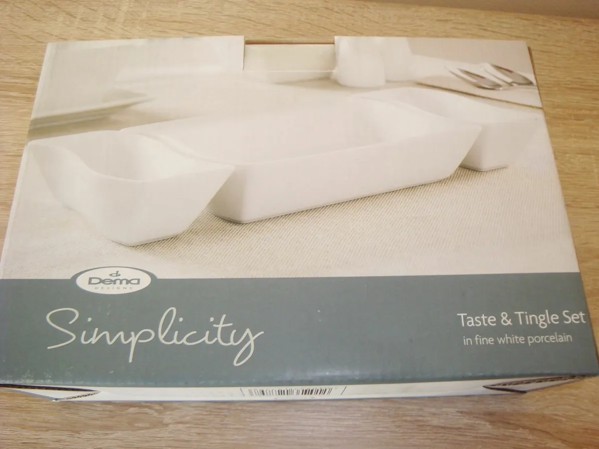 3 connecting bowls serveware - NEW - Image 2