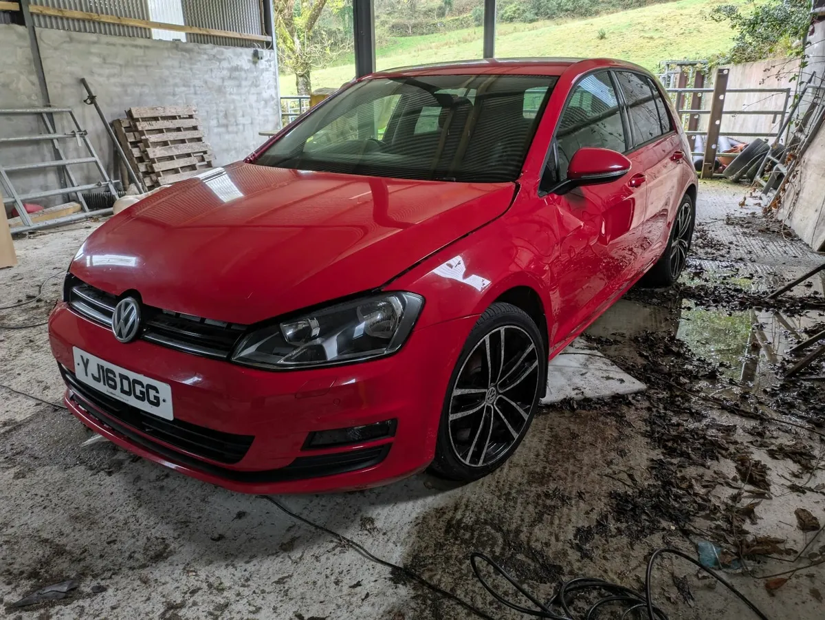 2016 golf 1.6 tdi match edition 71,000miles - Image 1