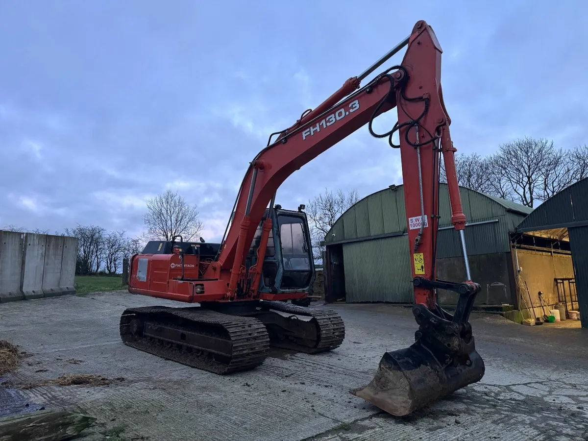 1997 Fiat Hitachi FH130.0 Digger 7459hrs - Image 4