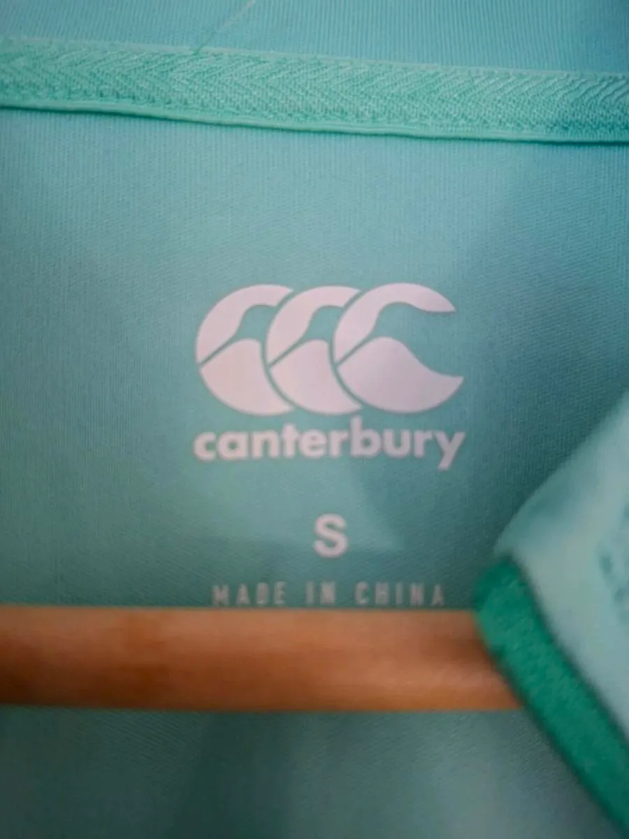 Irish Rugby Caterbury Zip Top-Size Small - Image 2