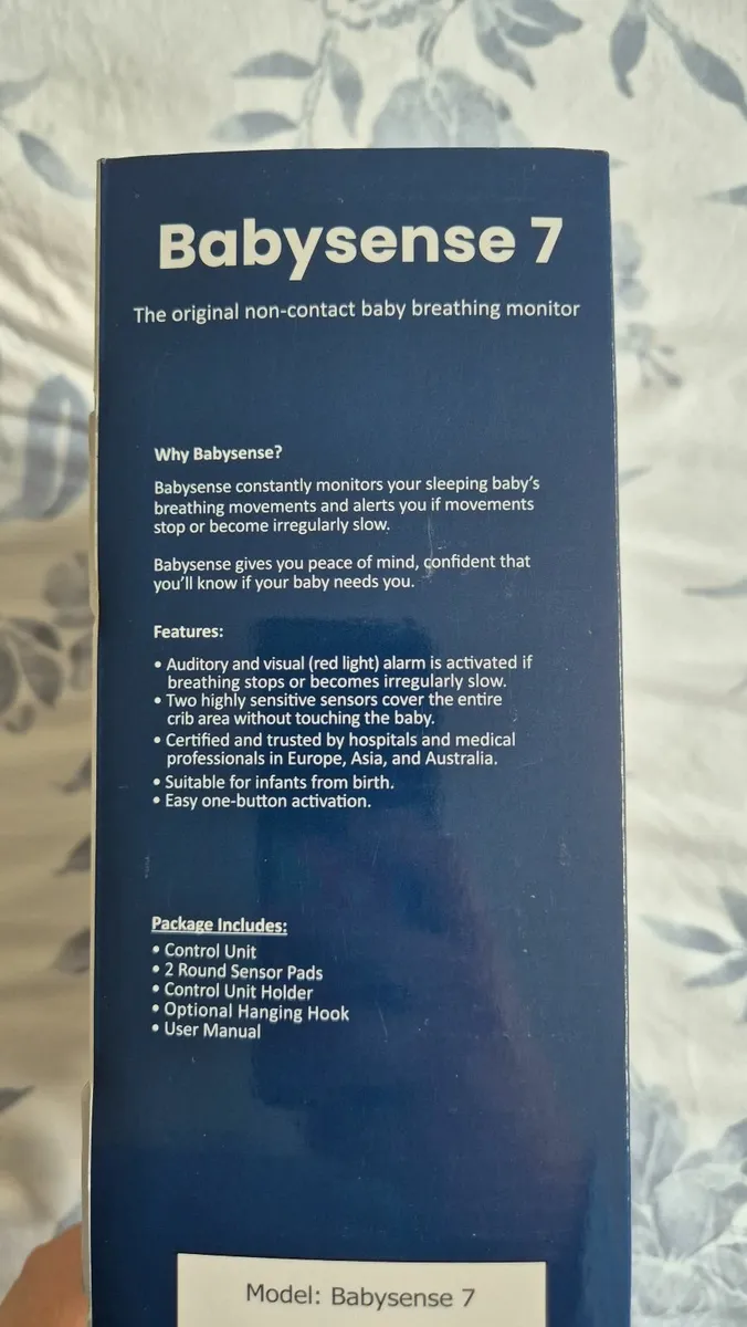 Baby Breathing Monitor (Babysense 7) - Image 2