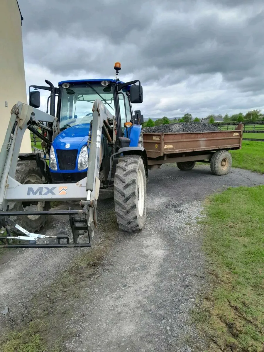 Tractor and 6 ton Tipping trailer - Image 4