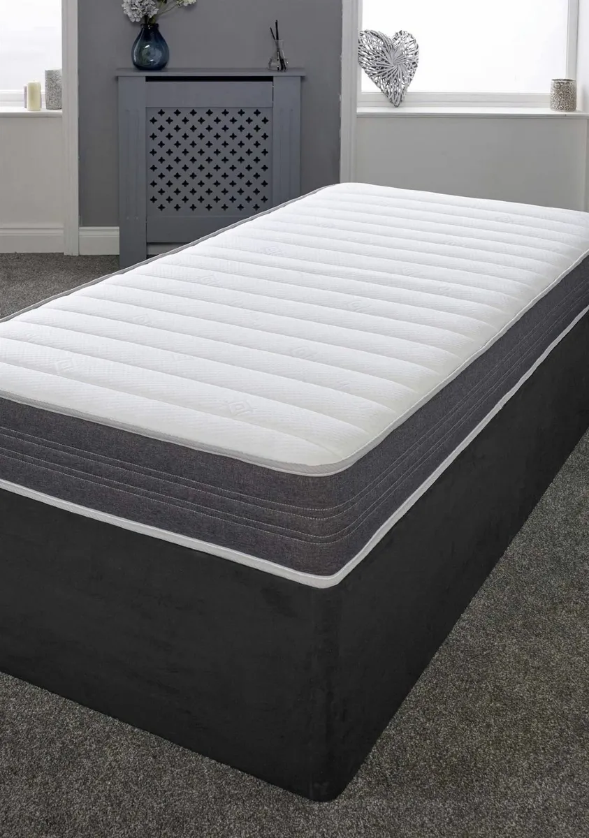 Sirocco Hybrid Grey Single Mattress (90x190cm) - Image 2