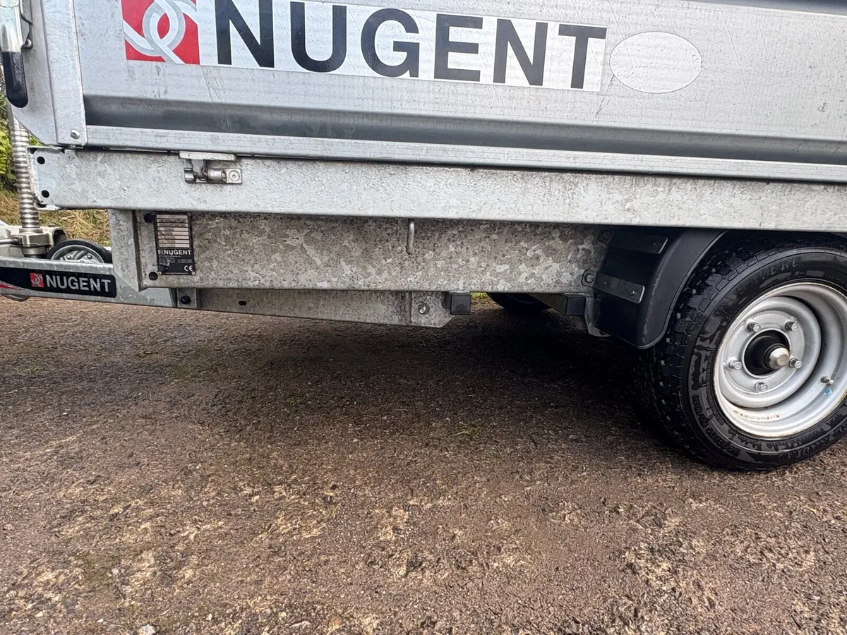 1 YEAR OLD 14ft NUGENT TRAILER - Image 3