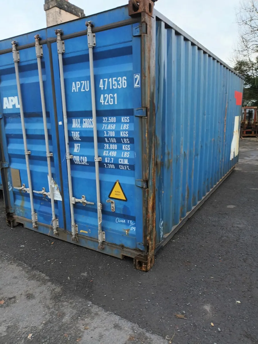 20ft Steel Container - Image 1