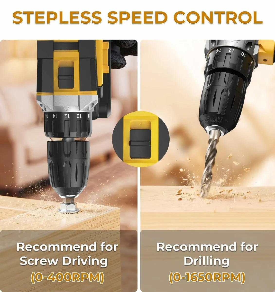 Cordless Drill 21V Battery Power Drilldrivers - Image 4