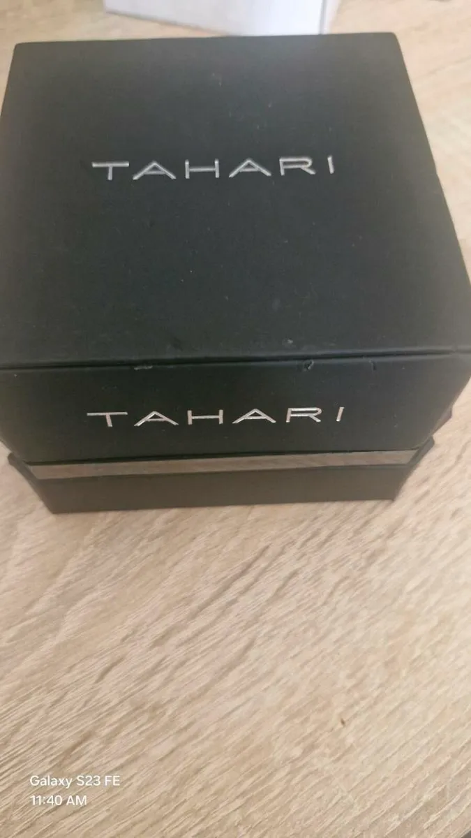 Men's Tahari Casual Dress Wristwatch Leather Band - Image 3