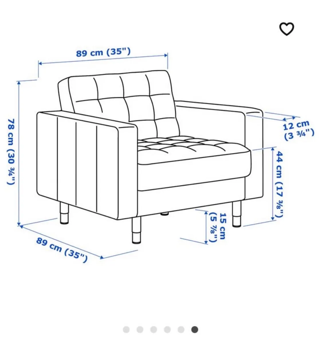 Leather Arm chair - Image 4