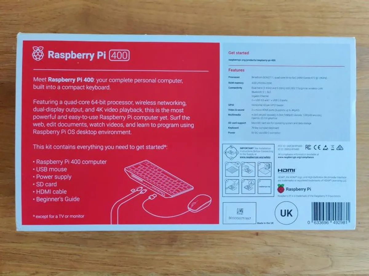 Raspberry Pi 400, new in box - Image 2