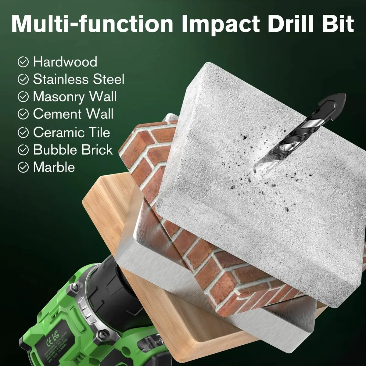 Power X-Change 44Nm Cordless Impact Drill Driver - Image 2